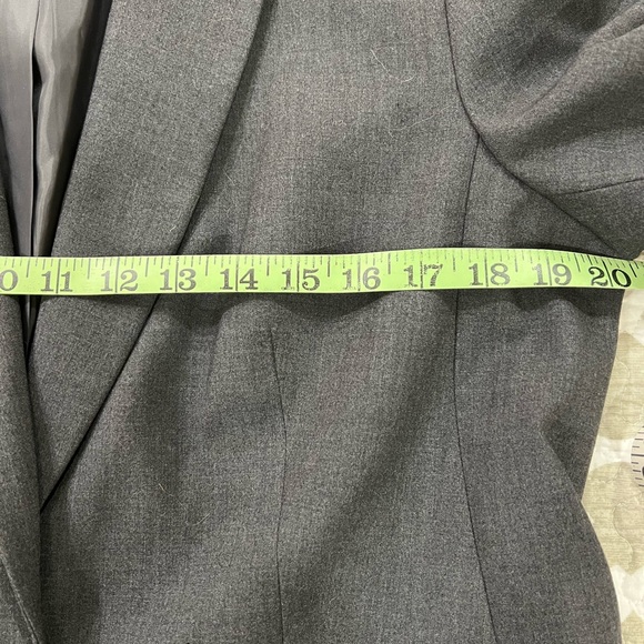 Calvin Klein Dark Gray Women's Blazer - Picture 5 of 9